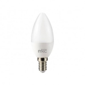 Lampadina MKC Candela LED E14 430 lumen bianco caldo 499048018