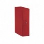 Cartella portaprogetti Esselte C90 DELSO ORDER dorso 10 cm presspan lucido rosso 25x35 cm - 390390160