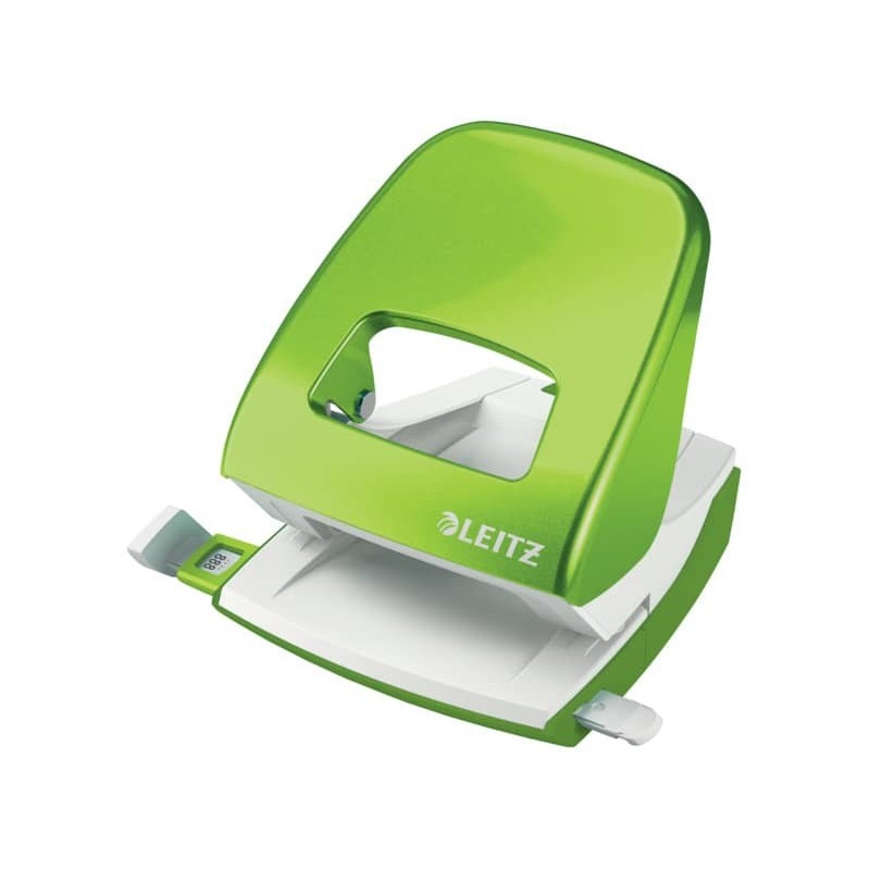 Perforatore 5008 2 fori - 30 fogli Leitz NeXXt Series verde lime metallizzato 50081254