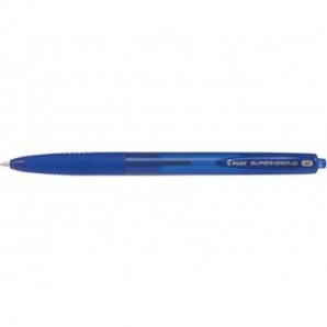 Penna a sfera a scatto Pilot Super Grip G punta M blu 1615