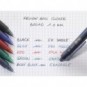 Penna a sfera a scatto cancellabile Pilot Frixion Clicker punta Broad 1 mm 6550