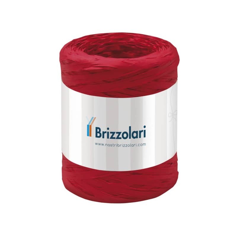 Nastro regalo lucido, 10 mm x 250 m, Rosso