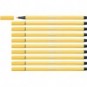 Pennarelli Stabilo Pen 68 1 mm giallo - 68/44