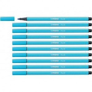 Pennarelli Stabilo Pen 68 1 mm azzurro - 68/57