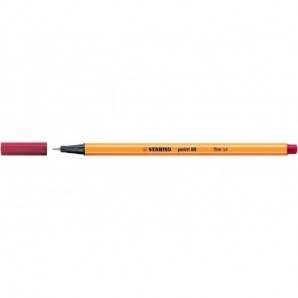 Fineliner Stabilo Point 88® 0,4 mm rosso cremisi - 88/50