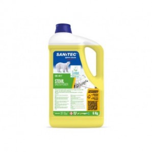 Detergente alcalino concentrato per lavastoviglie Green Power Sanitec 6 kg 4017