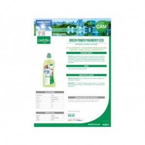 Detergenti pavimenti Green Power Sanitec 1000 ml 3109-S