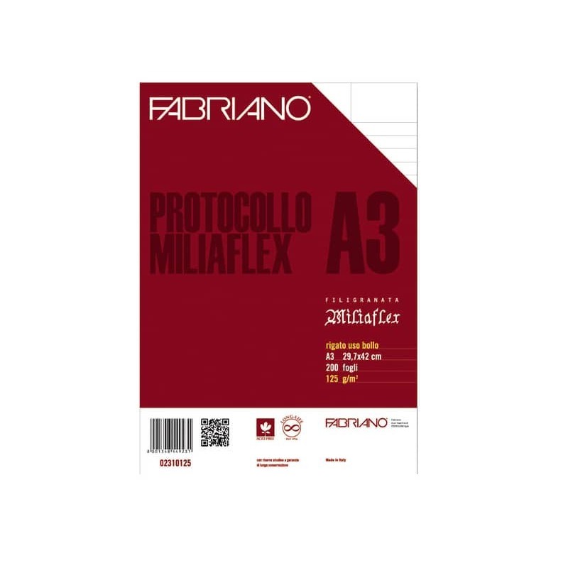 Fogli Protocollo - A4 quadretti 5 mm, Fogli Protocollo