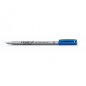 Penna a punta sintetica Staedtler Lumocolor® non-permanent 315 M 1 mm blu - 315-3