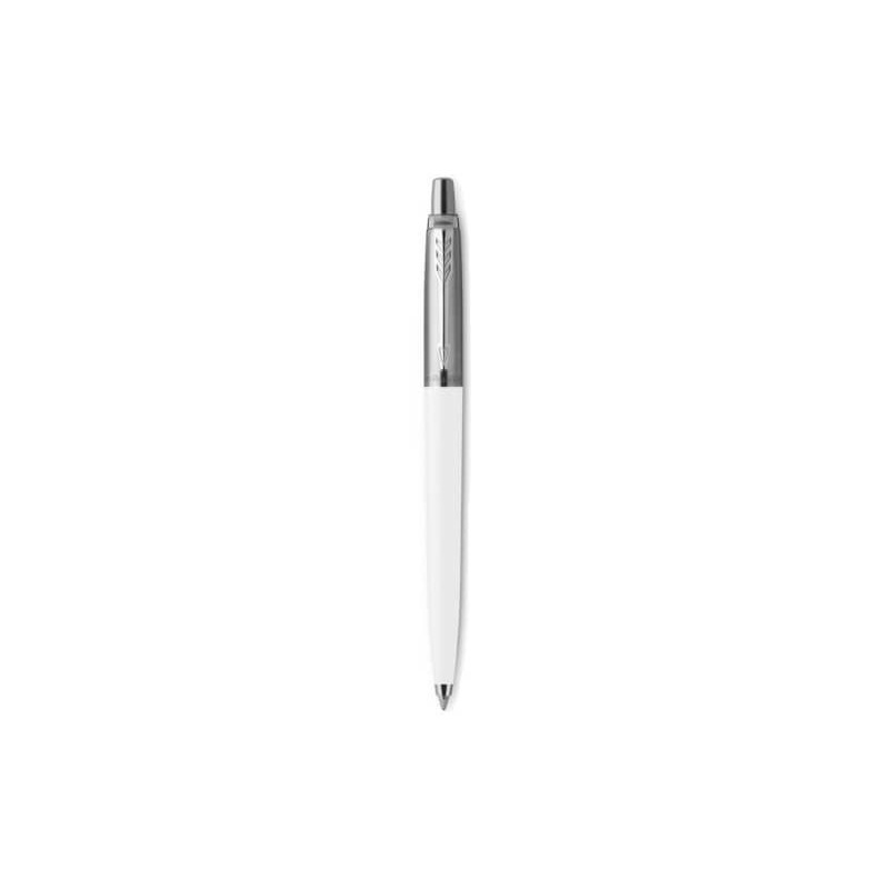 Penna a sfera Parker Jotter Original Plastic M fusto Bianco 2096874