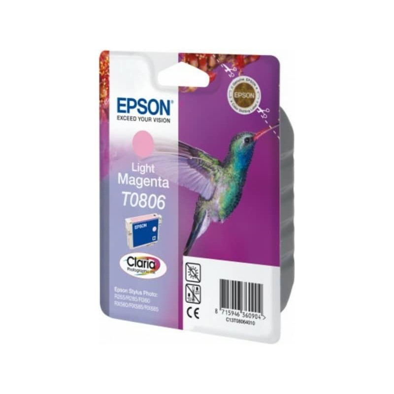 Cartuccia inkjet Epson Colibrì T0806 RS light magenta C13T08064011