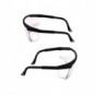 Occhiali di protezione riutilizzabili in policarbonato trasparente - 15,5x5,4 cm - 470405