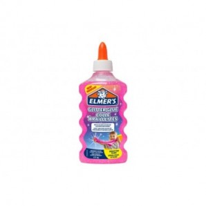 Colla Glitterata Liquida Elmer's Rosa - Flacone 177 ml 2077249