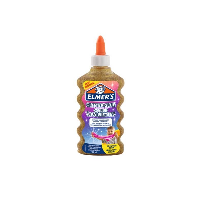 Colla Glitterata Liquida Elmer's Oro - Flacone 177 ml 2077251