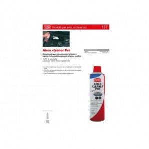 Detergente per climatizzatori auto e condizionatori ambienti CRC Airco Cleaner Pro - aerosol 500 ml C8402