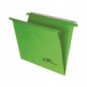 Cartelle sospese orizzontali per cassetti Linea Joker 33 cm fondo V - verde conf. 25 pezzi 400/330 LINK - A6