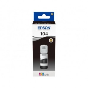 Inchiostro originale nero Epson EcoTank 104 - C13T00P140